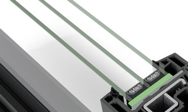 REHAU Selected stiklojums